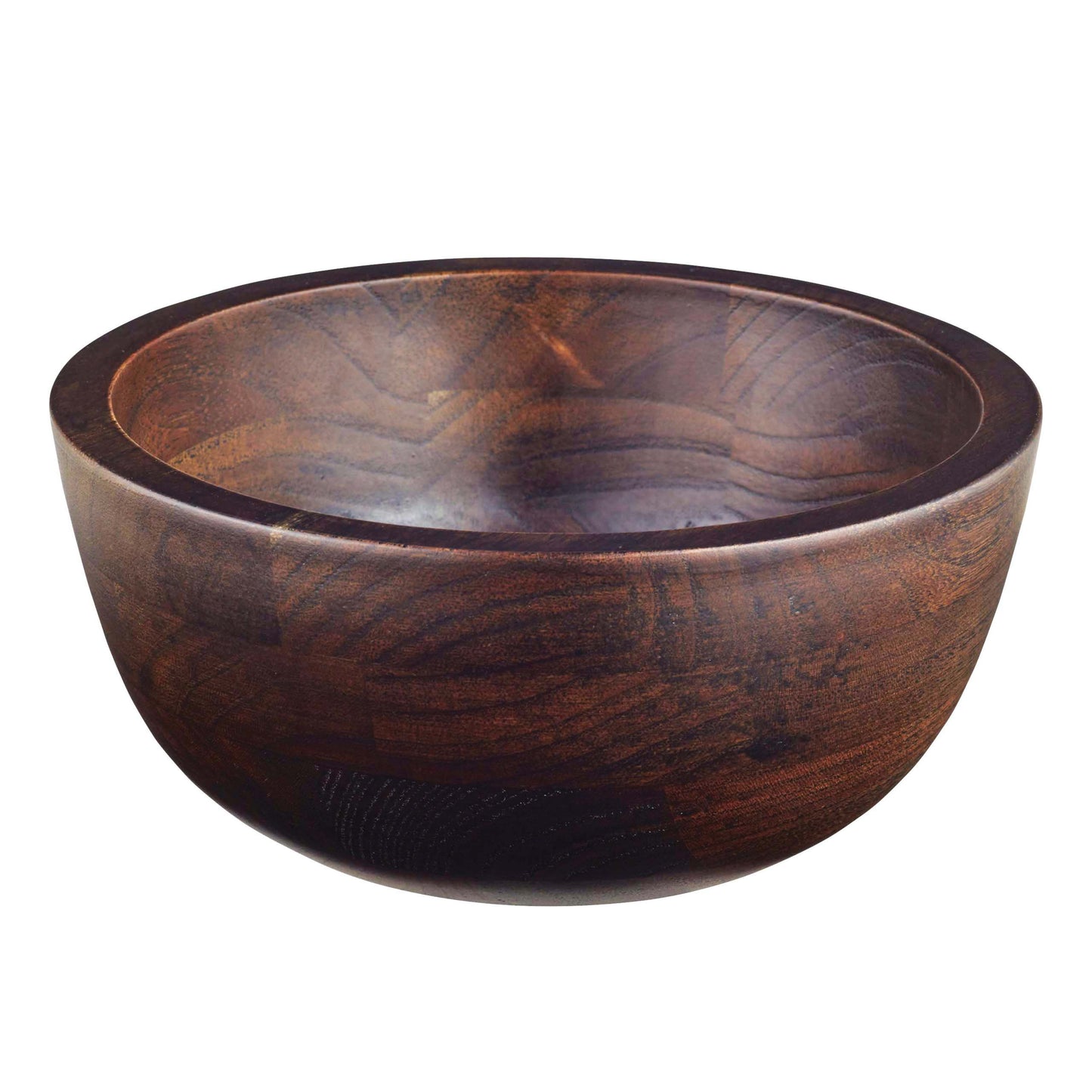 Kitchen & Table by H-E-B Small Dark Elm Wood Bowl