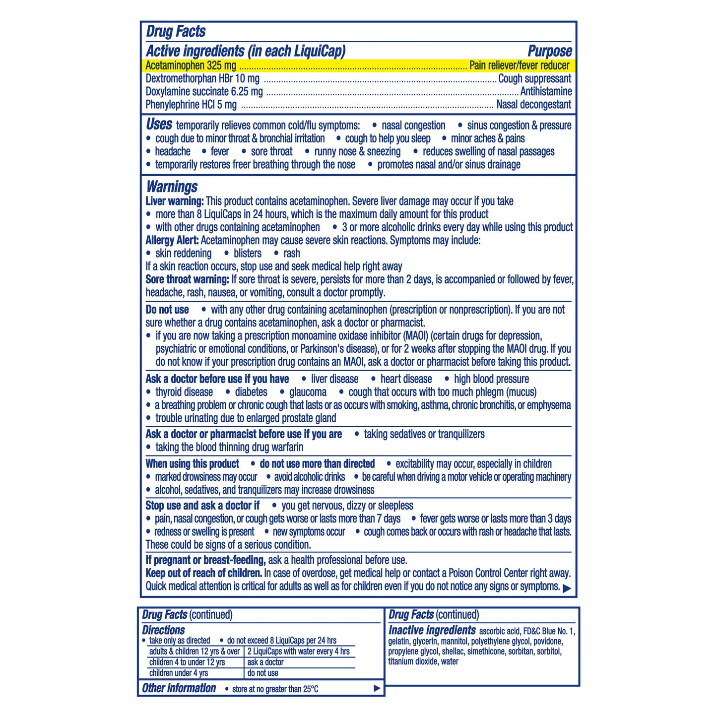 Vicks NyQuil SEVERE Cold & Flu Liquicaps Over-the-Counter Medicine, Powerful Nighttime Relief