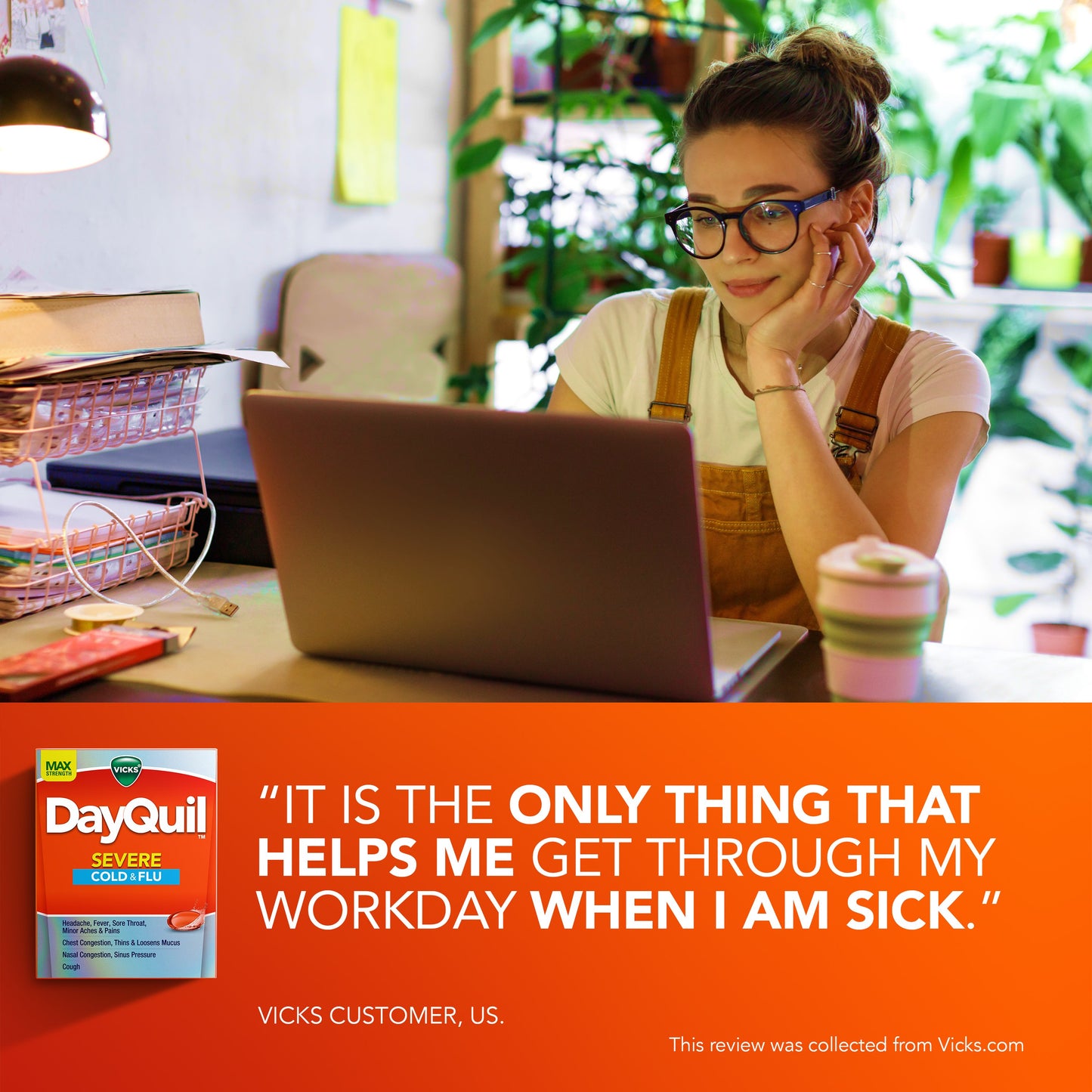 Vicks DayQuil SEVERE Cold & Flu Liquicaps Over-the-Counter Medicine, Powerful Non-Drowsy Daytime Relief