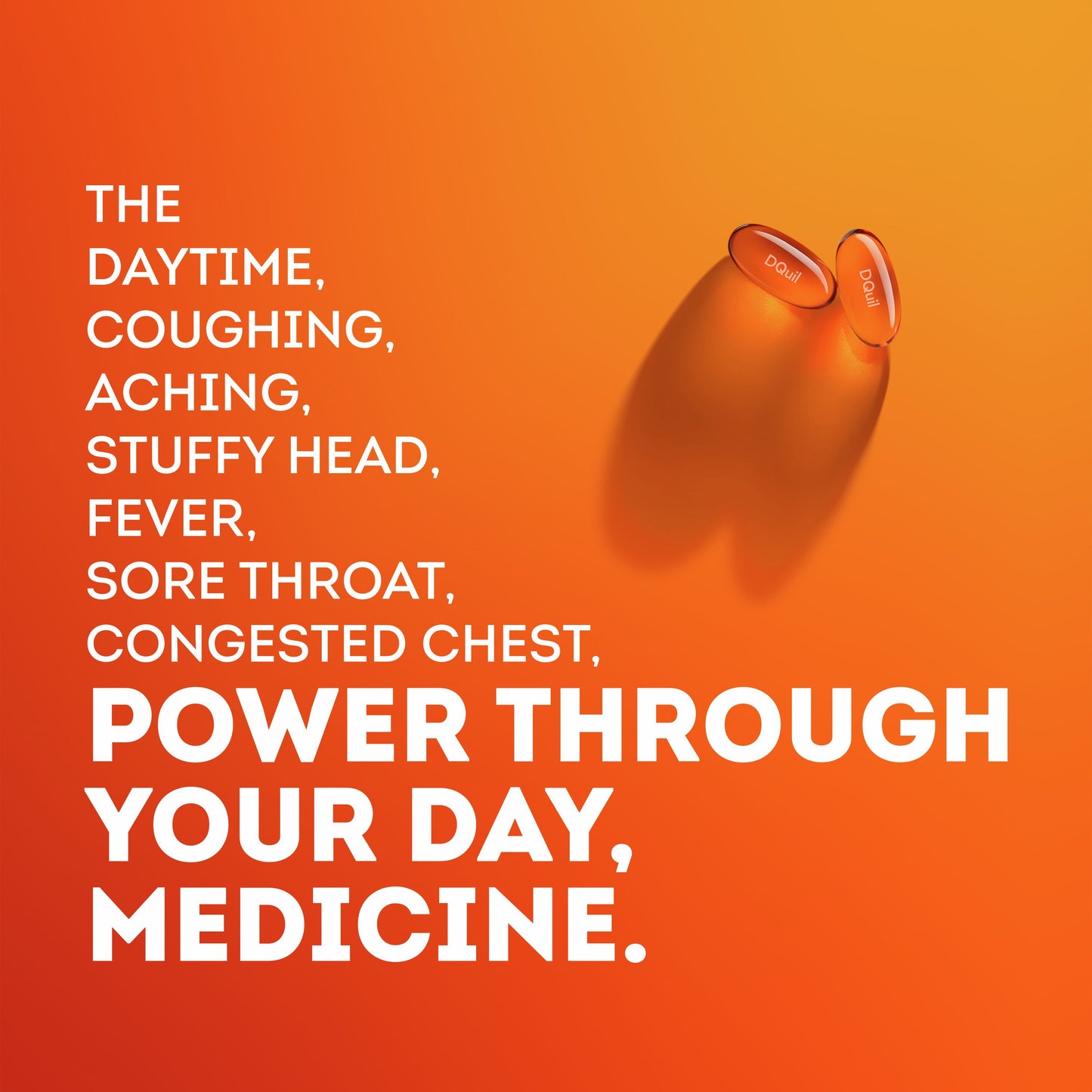 Vicks DayQuil SEVERE Cold & Flu Liquicaps Over-the-Counter Medicine, Powerful Non-Drowsy Daytime Relief