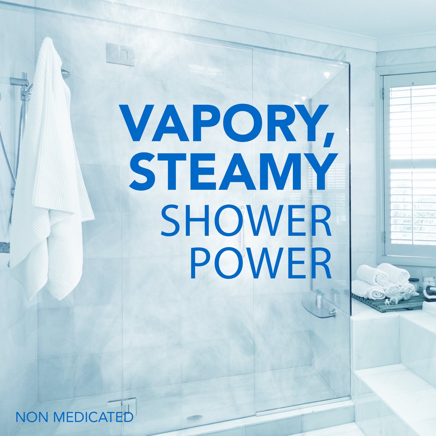 Vicks VapoShower, Shower Steamer Tablets, Soothing Non-Medicated Vicks Vapors, Eucalyptus & Menthol