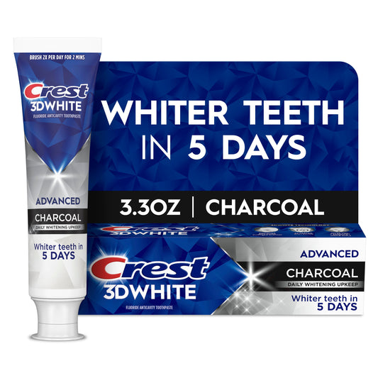 Crest 3D White Whitening Toothpaste - Charcoal