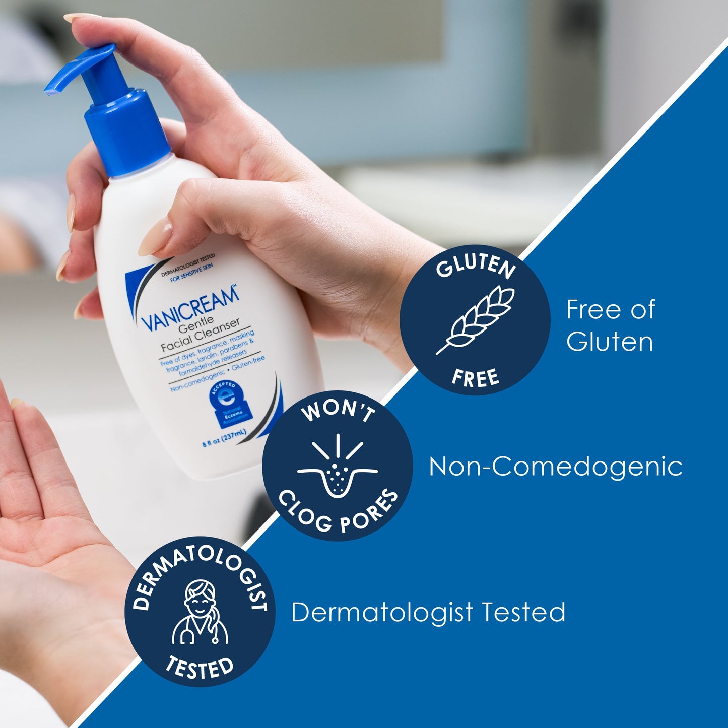 Vanicream Gentle Facial Cleanser