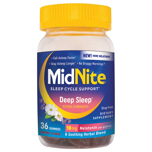 MidNite Deep Sleep Cycle Support Gummies - Cherry