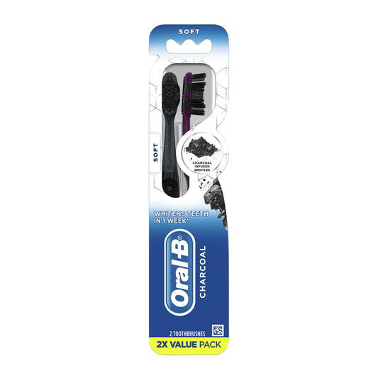 Oral-B Charcoal Toothbrushes Soft