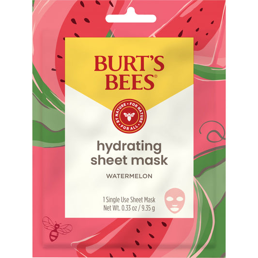 Burt's Bees Hydrating Sheet Mask - Watermelon