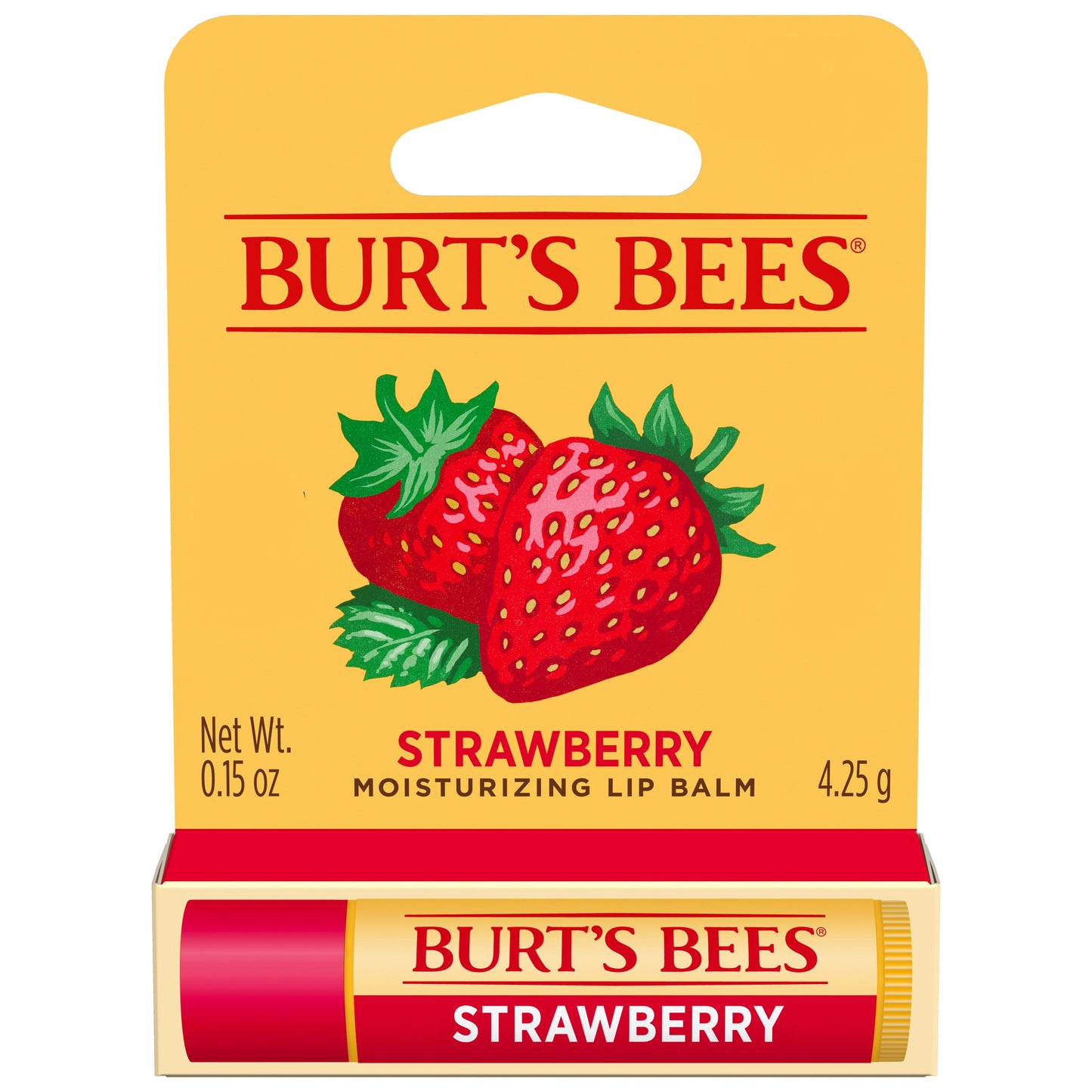 Burt's Bees Moisturizing Lip Balm - Strawberry