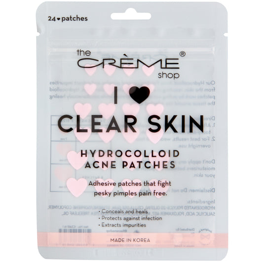 The Crème Shop I Heart Clear Skin Hydrocolloid Acne Patches