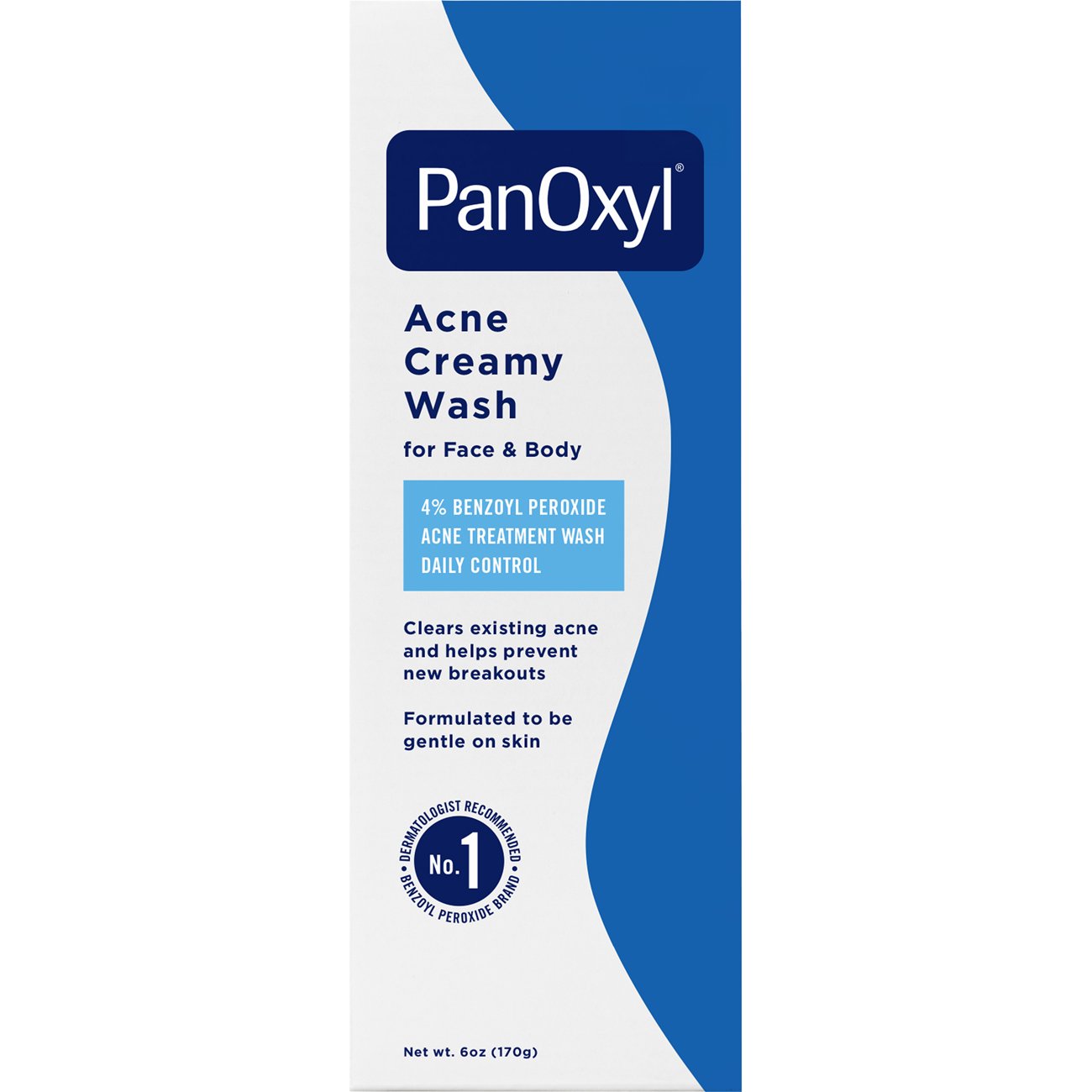 PanOxyl Creamy Acne Wash 4% Benzoyl Peroxide