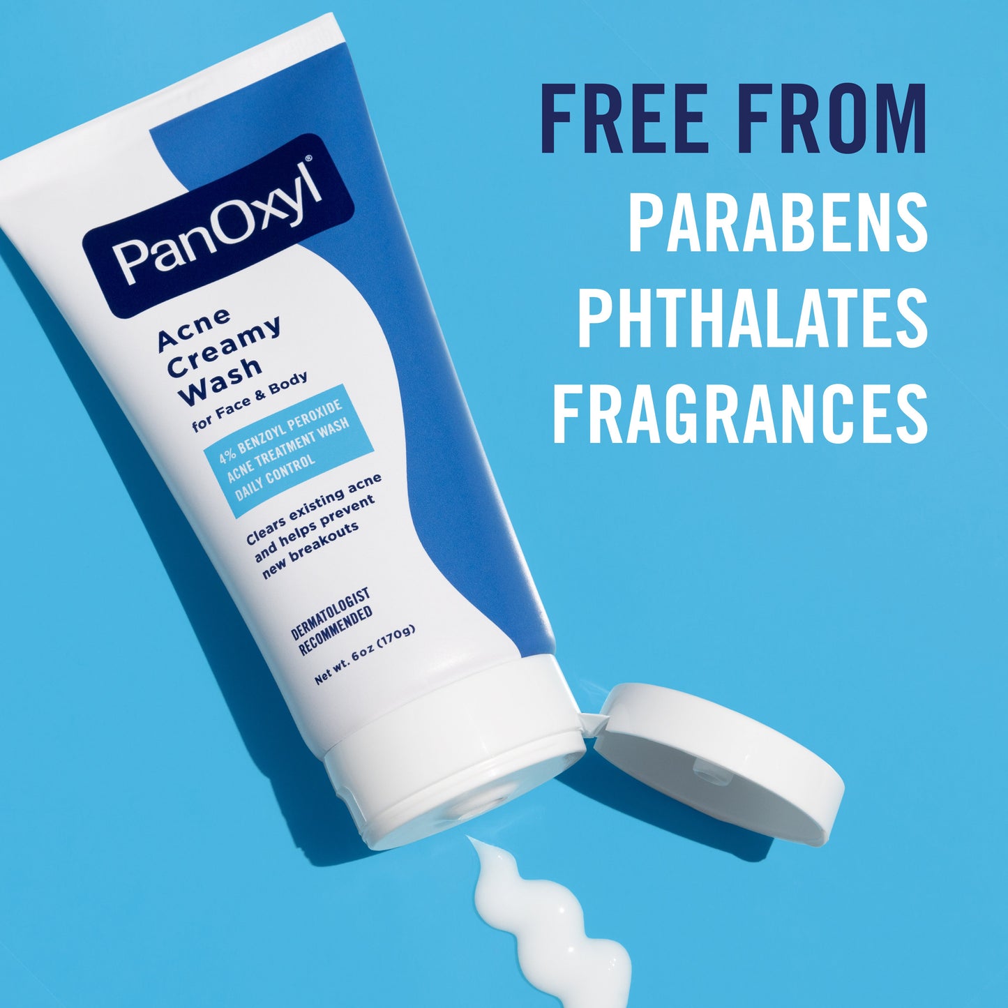 PanOxyl Creamy Acne Wash 4% Benzoyl Peroxide
