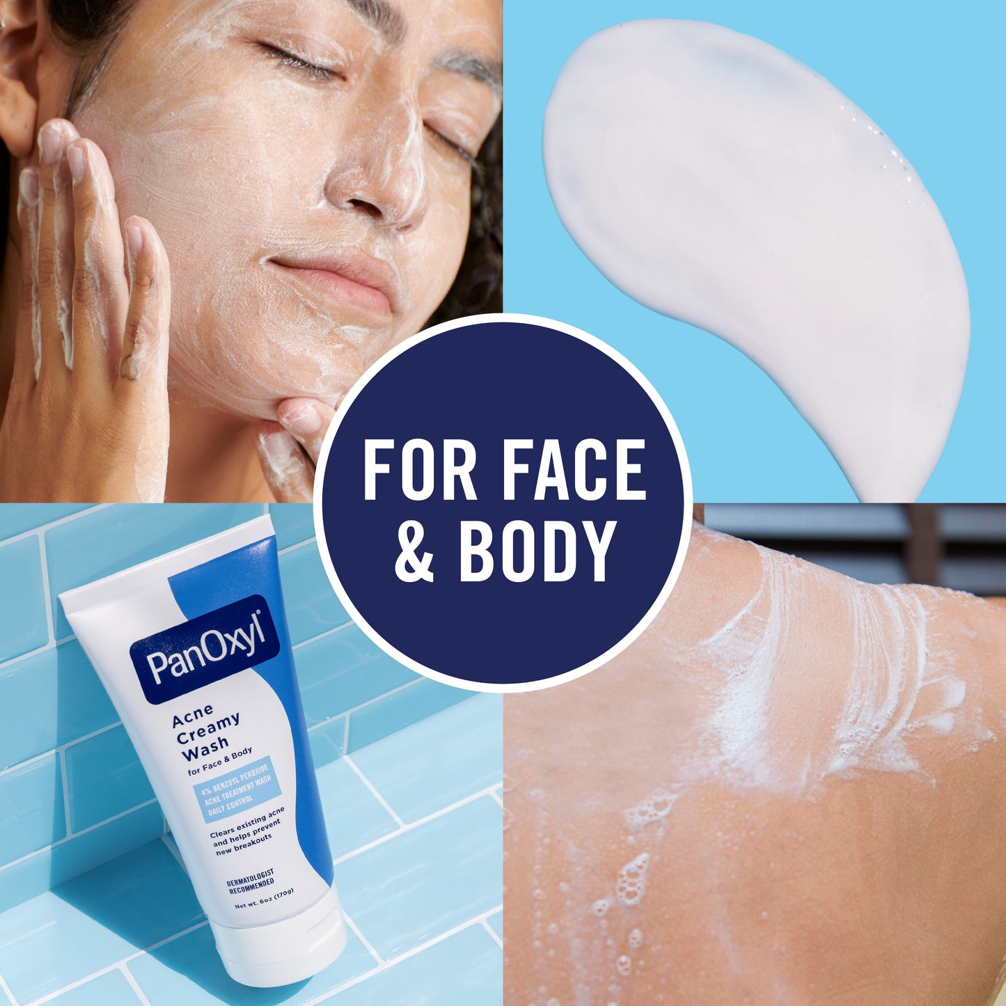 PanOxyl Creamy Acne Wash 4% Benzoyl Peroxide