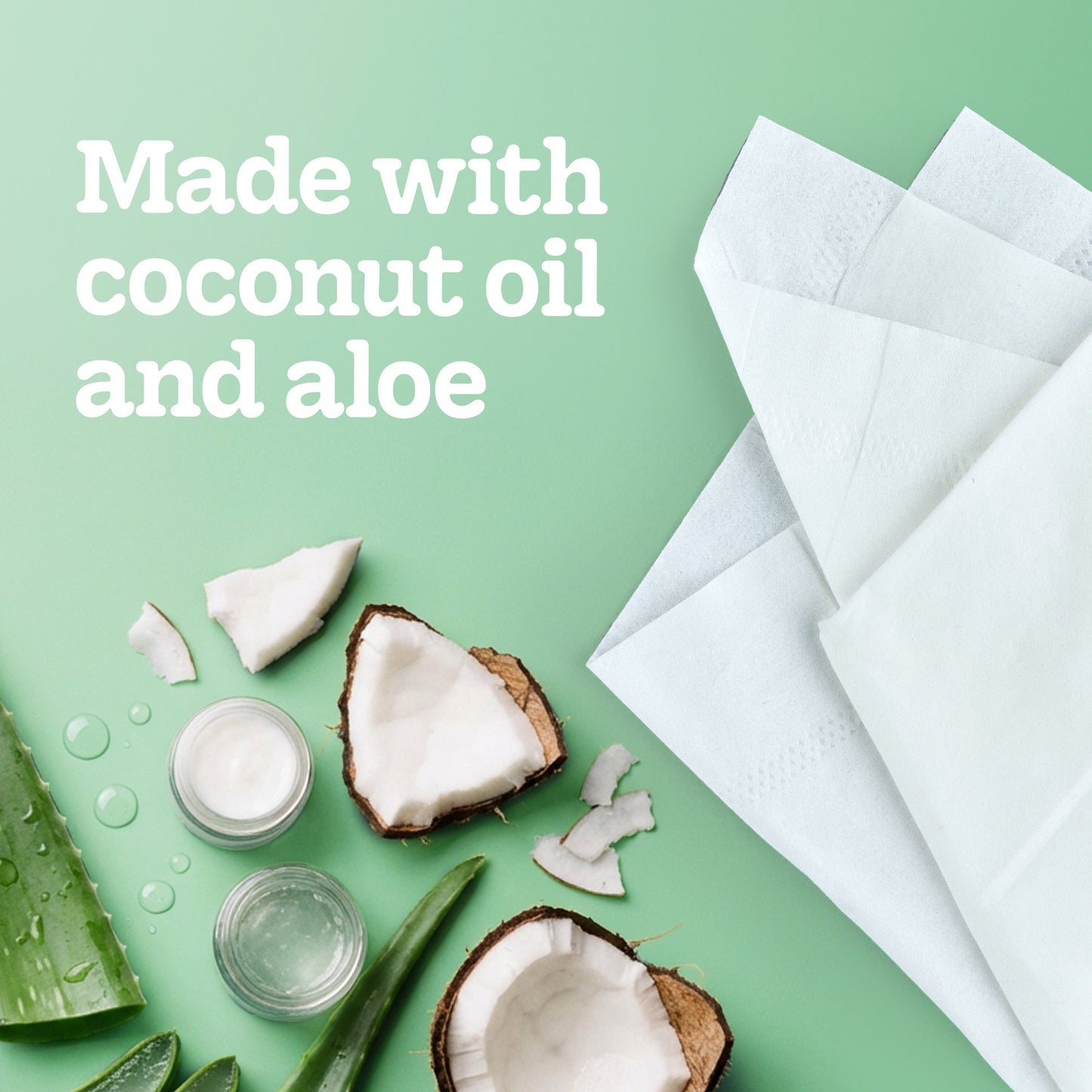 Kleenex Lotion Facial Tissues with Coconut Oil 4pk