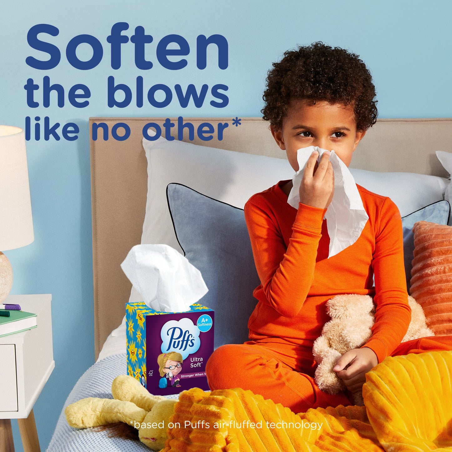 Puffs Ultra Soft Facial Tissues 4 pk