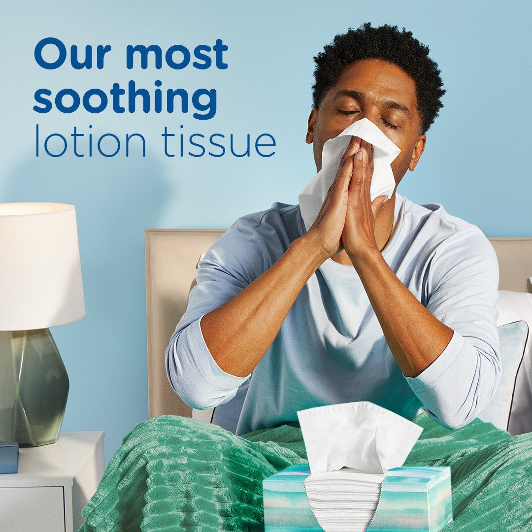 Puffs Plus Lotion Facial Tissues 6 pk