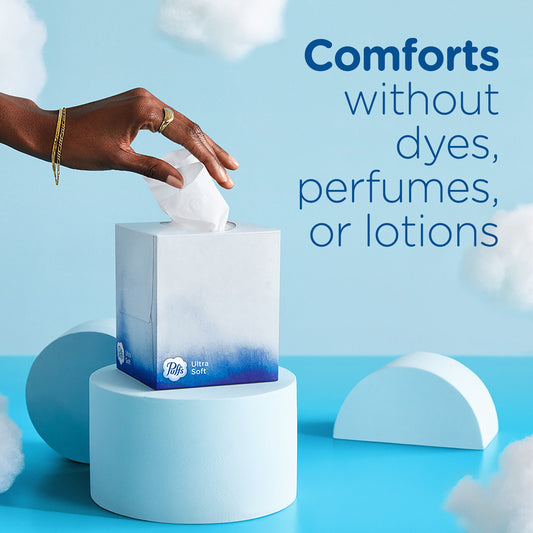 Puffs Ultra Soft & Strong Facial Tissues 6 pk