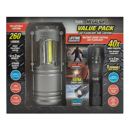Itek Megalight LED Flashlight & Lantern