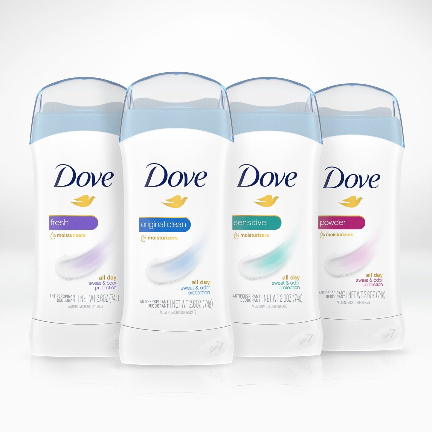 Dove Invisible Solid Antiperspirant Deodorant - Fresh, 2.6 oz