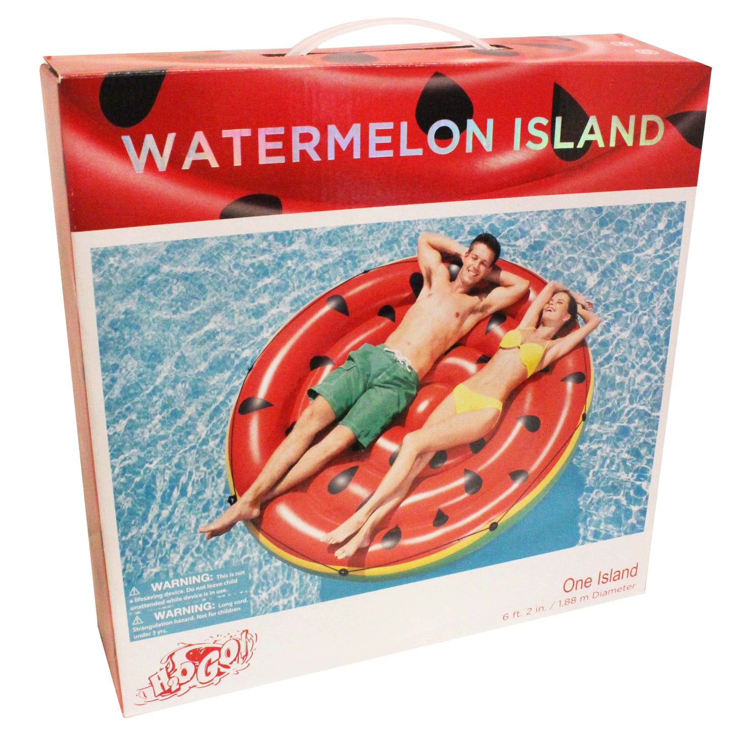 H2OGO! Inflatable Watermelon Island