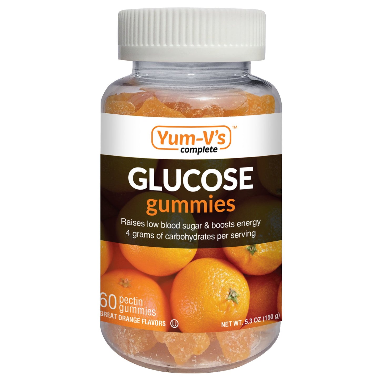 Yum-V's Glucose Gummies Orange