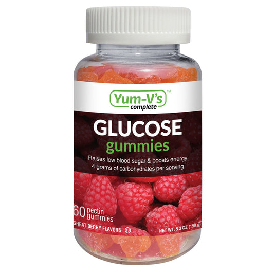 Yum-V's Glucose Gummies - Raspberry