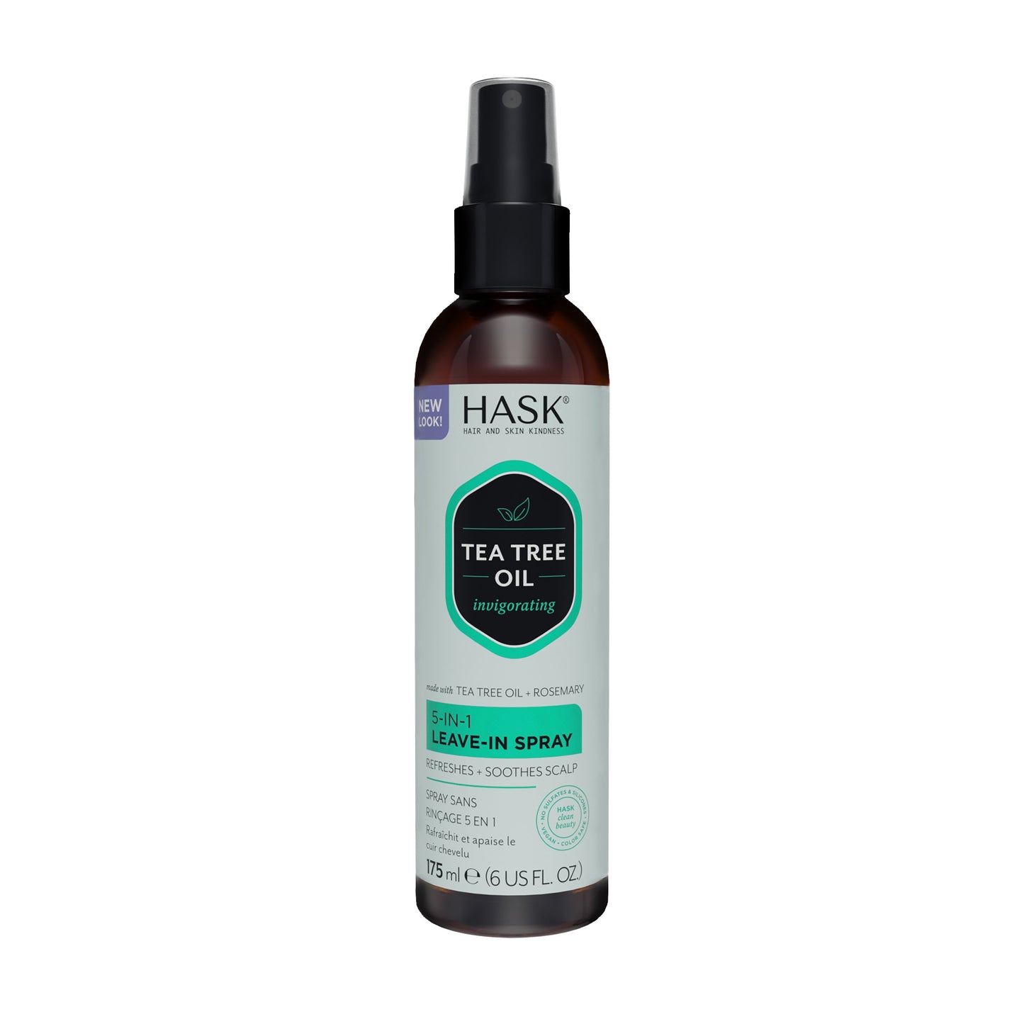HASK Tea Tree Oil & Rosemary 5-in-1 Leave-In Spray