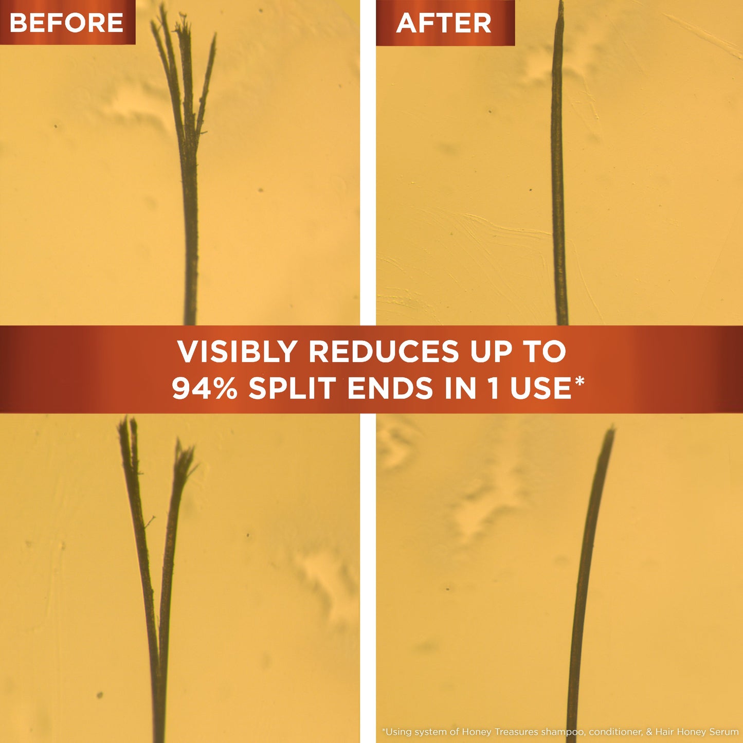 Garnier Whole Blends Honey Treasures Repairing Shampoo & Conditioner
