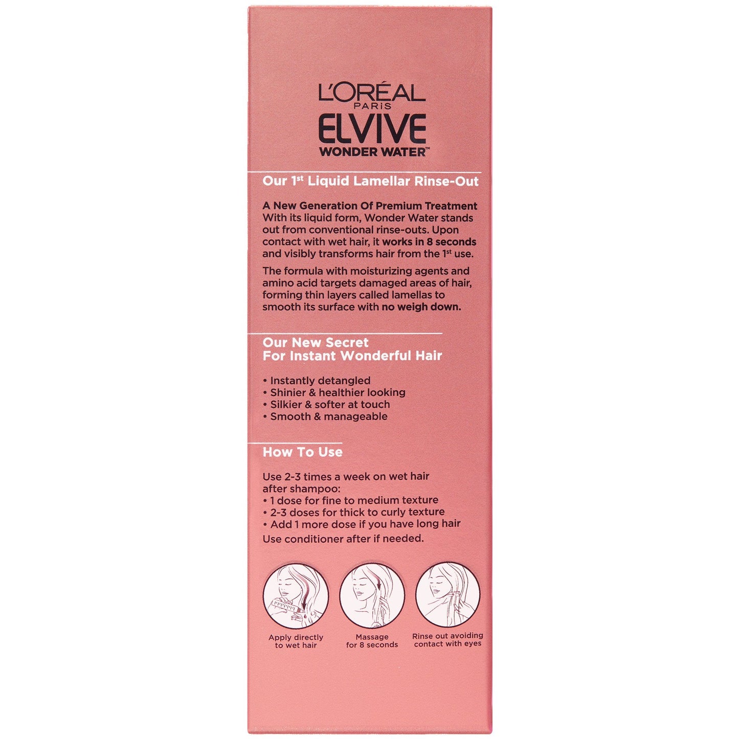 L'Oréal Paris Elvive 8 Second Wonder Water Rinse Out Lamellar Hair Treatment