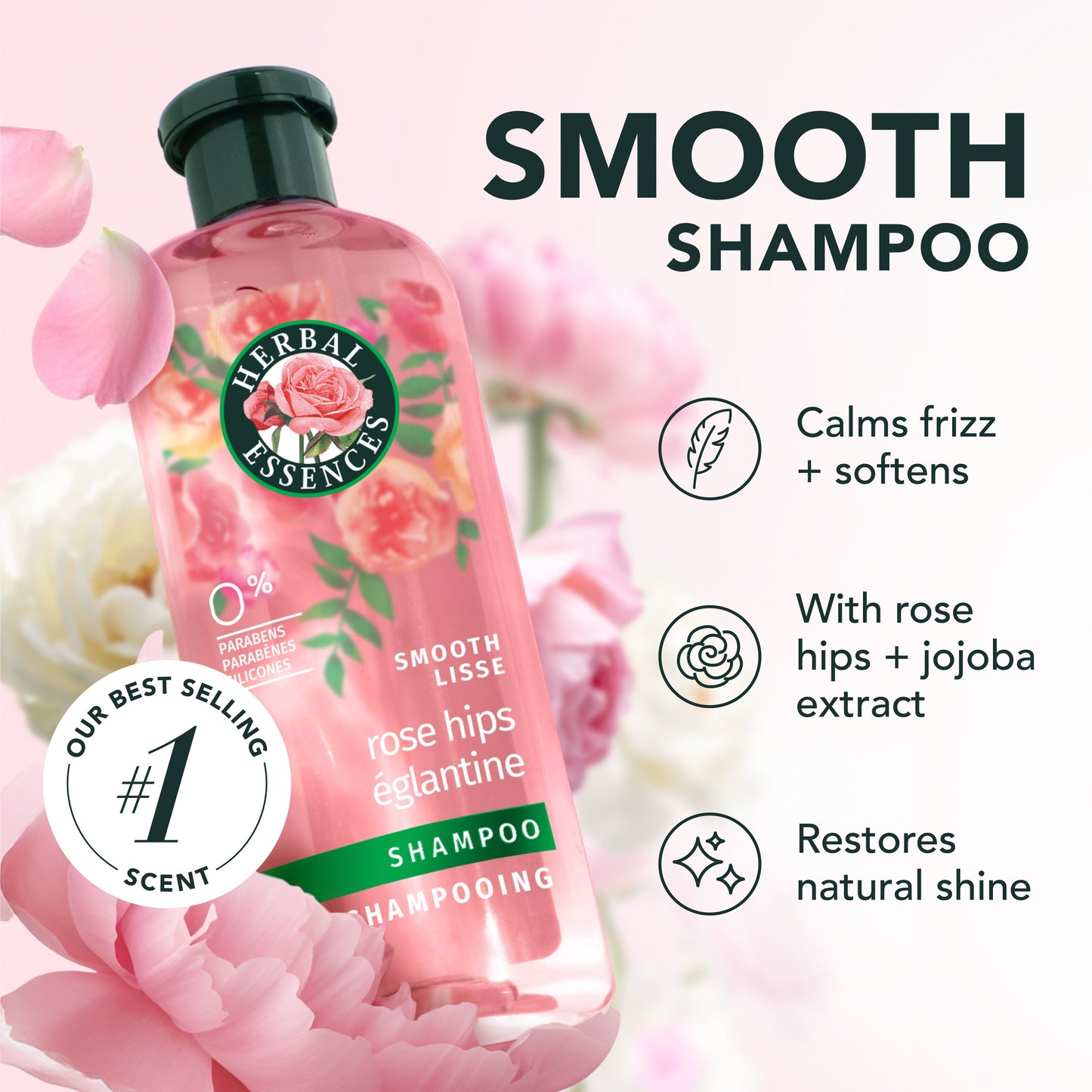Herbal Essences Rose Hips Smooth Shampoo