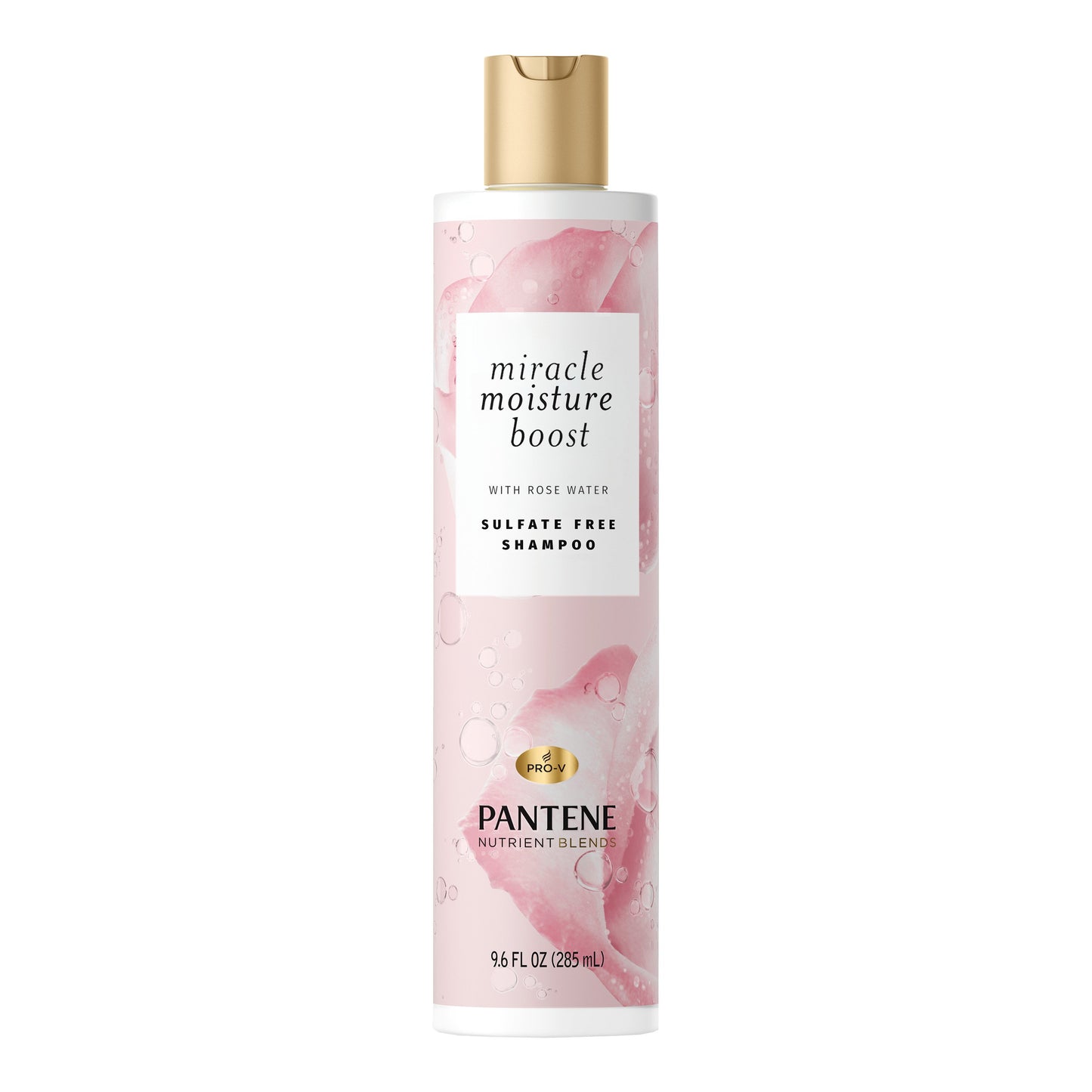 Pantene Nutrient Blends Miracle Moisture Boost Rose Water Shampoo