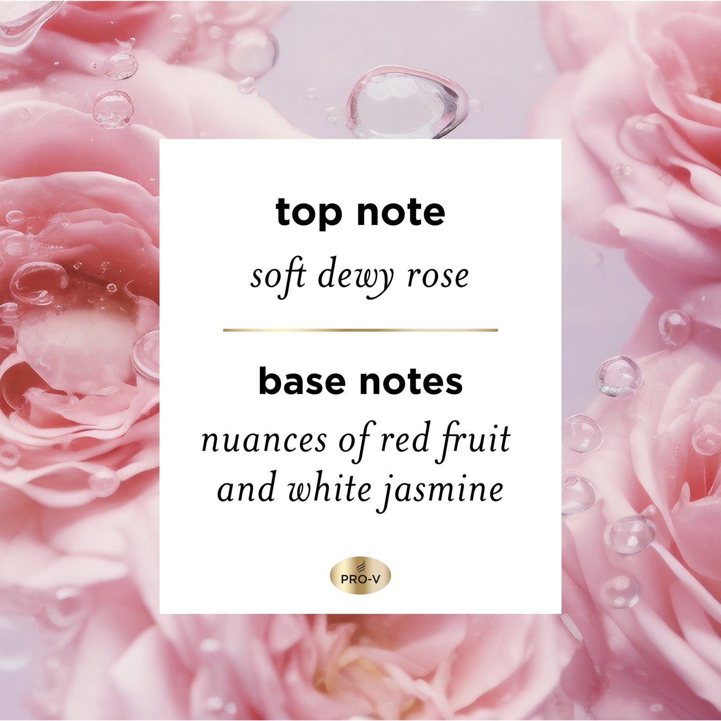 Pantene Nutrient Blends Miracle Moisture Boost Rose Water Shampoo
