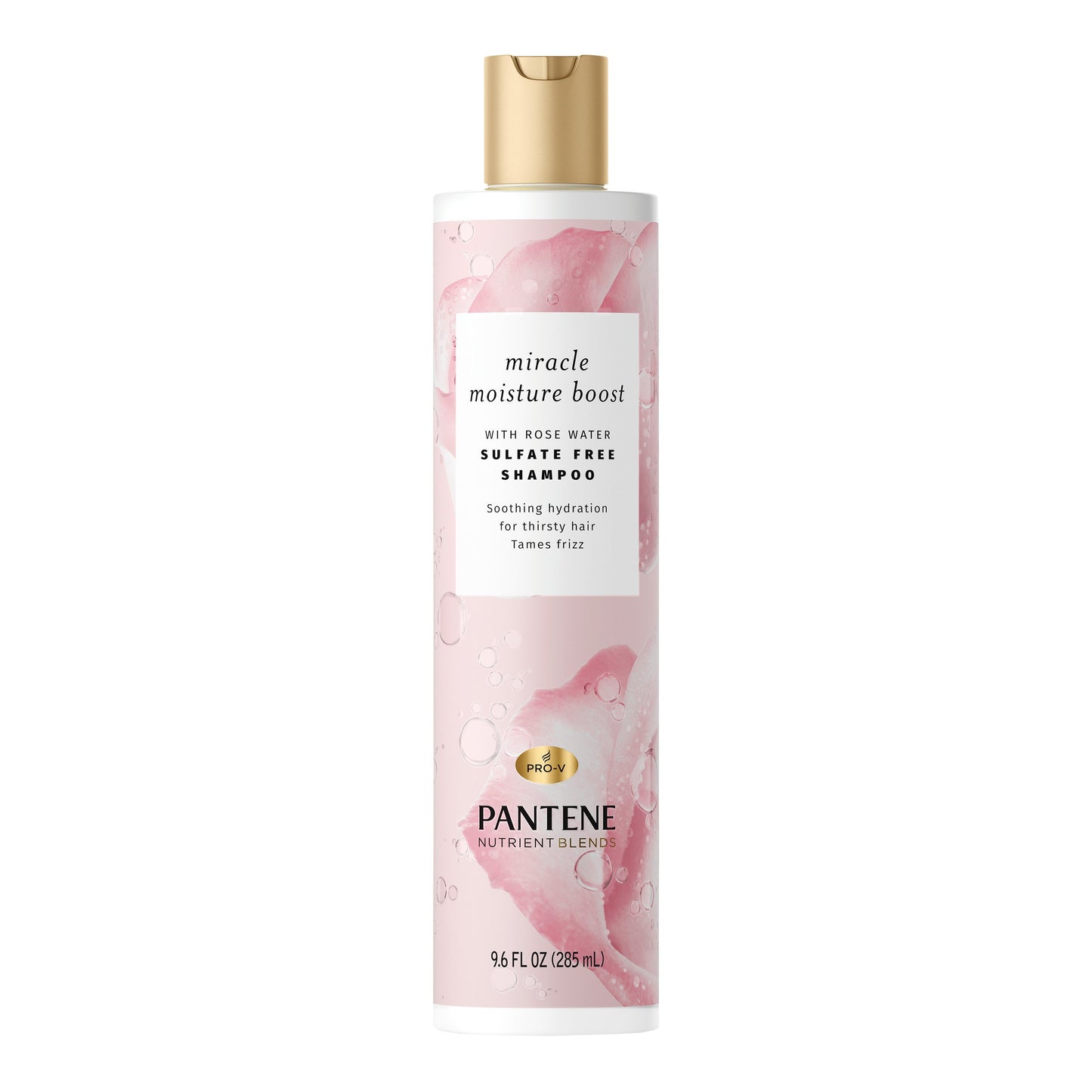 Pantene Nutrient Blends Miracle Moisture Boost Rose Water Shampoo