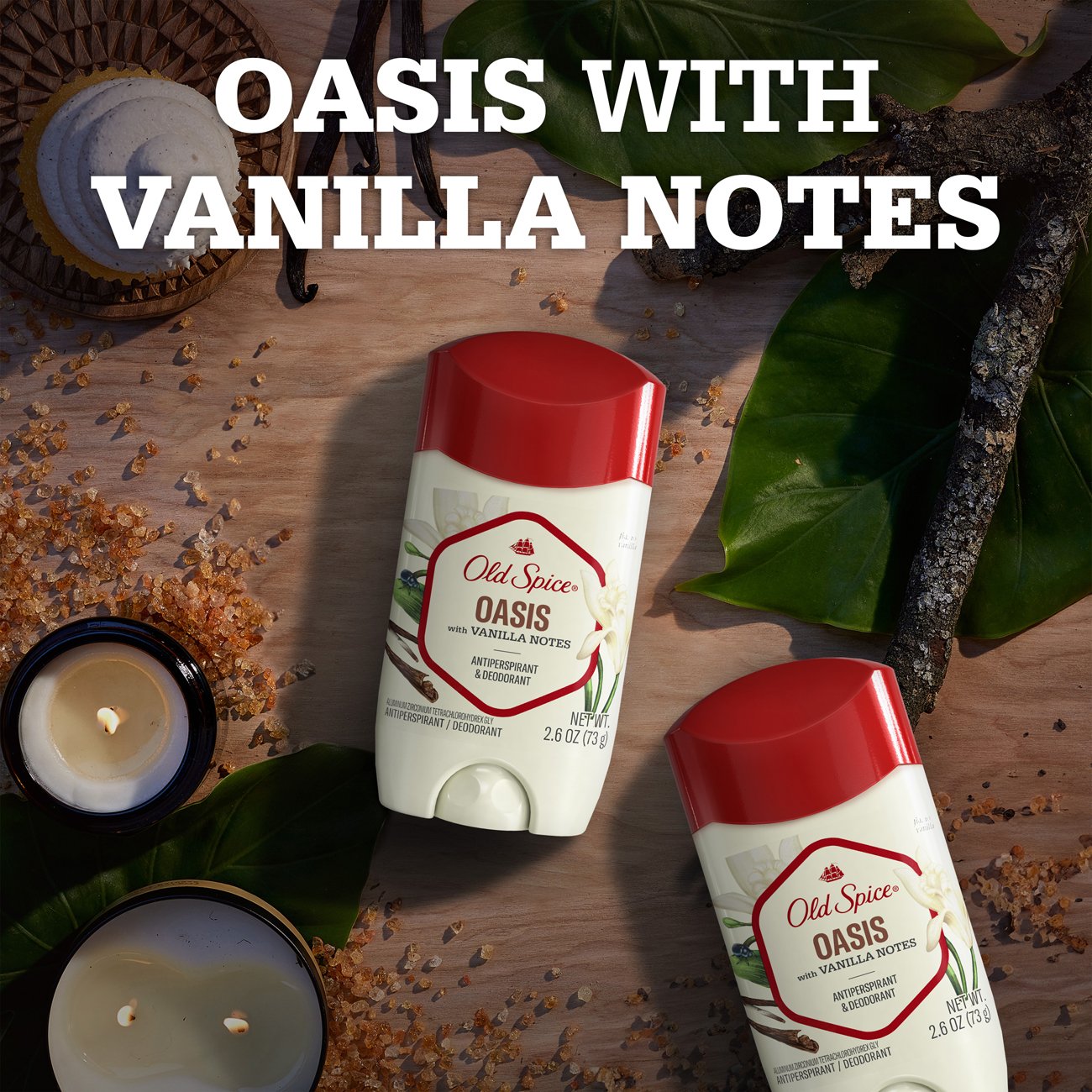 Old Spice Antiperspirant & Deodorant - Oasis with Vanilla
