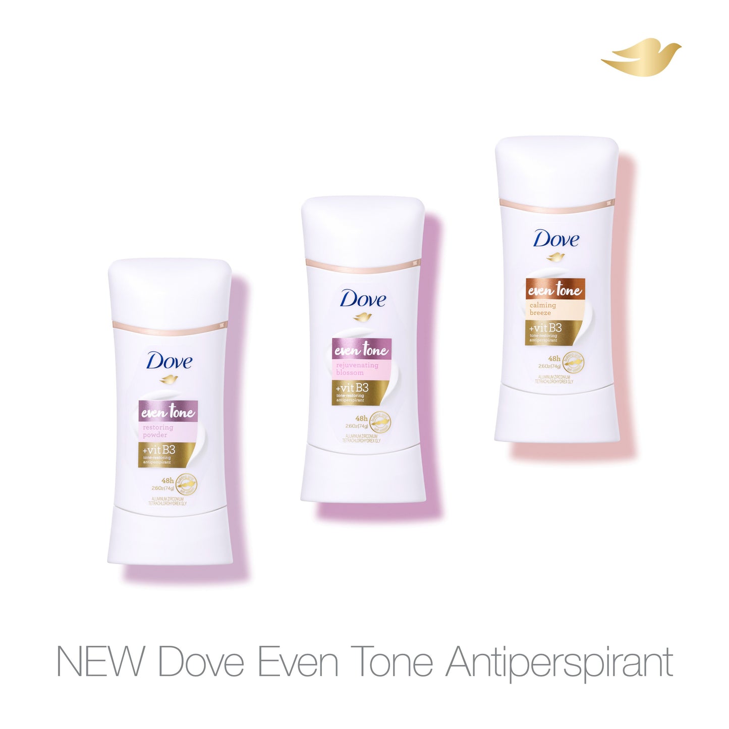 Dove Even Tone Antiperspirant Rejuvenating Blossom