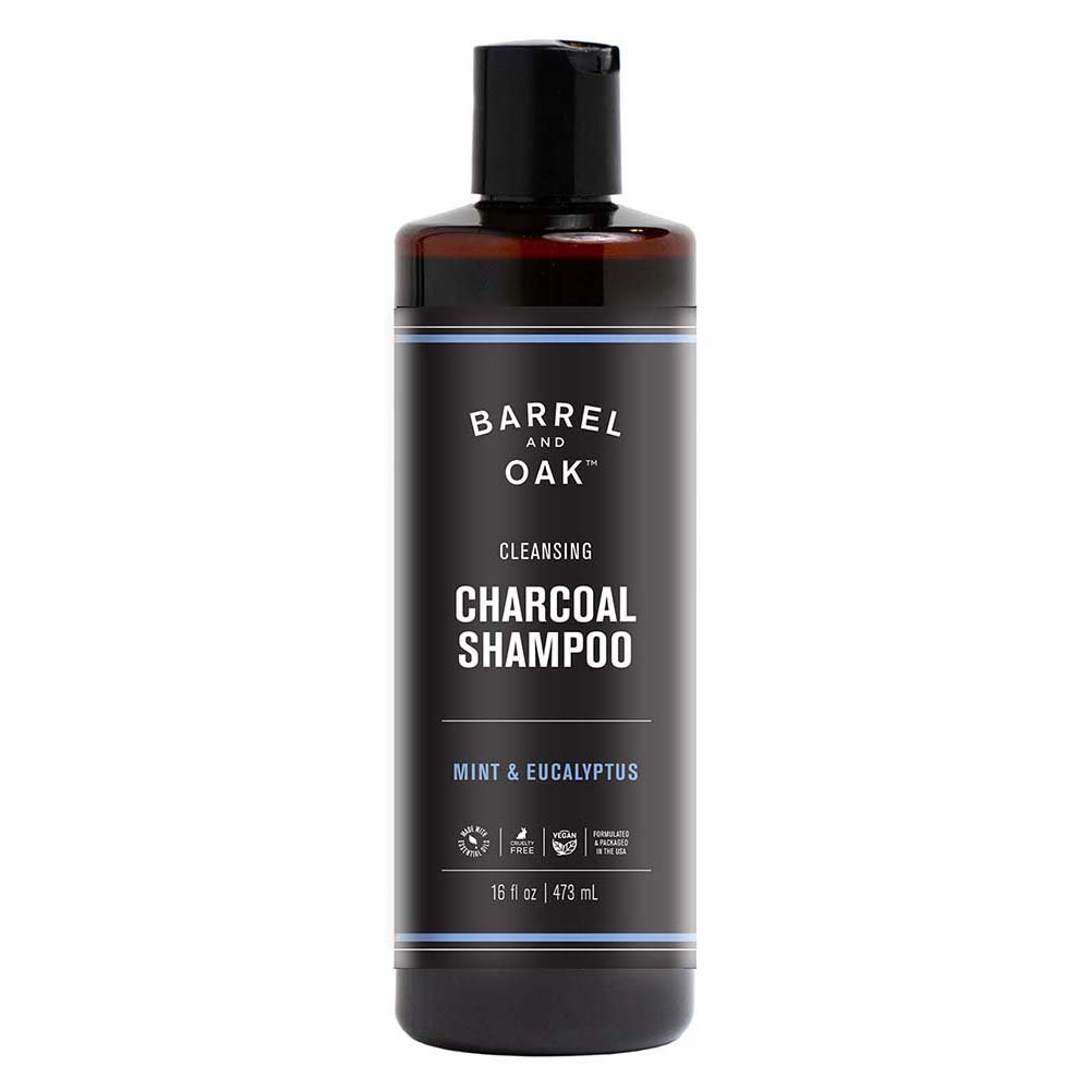 Barrel and Oak Cleansing Charcoal Shampoo - Mint & Eucalyptus