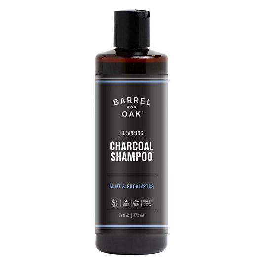Barrel and Oak Cleansing Charcoal Shampoo - Mint & Eucalyptus
