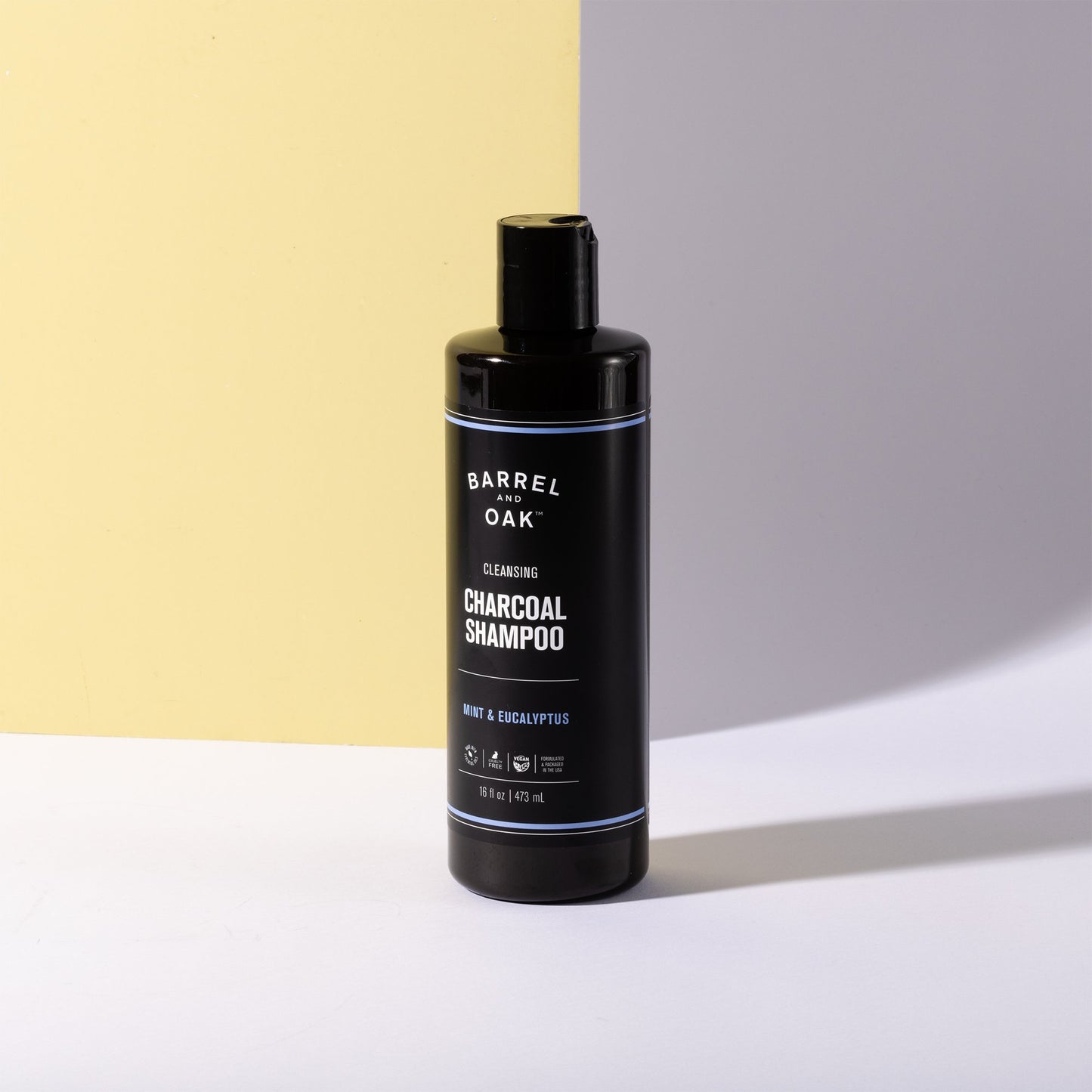 Barrel and Oak Cleansing Charcoal Shampoo - Mint & Eucalyptus