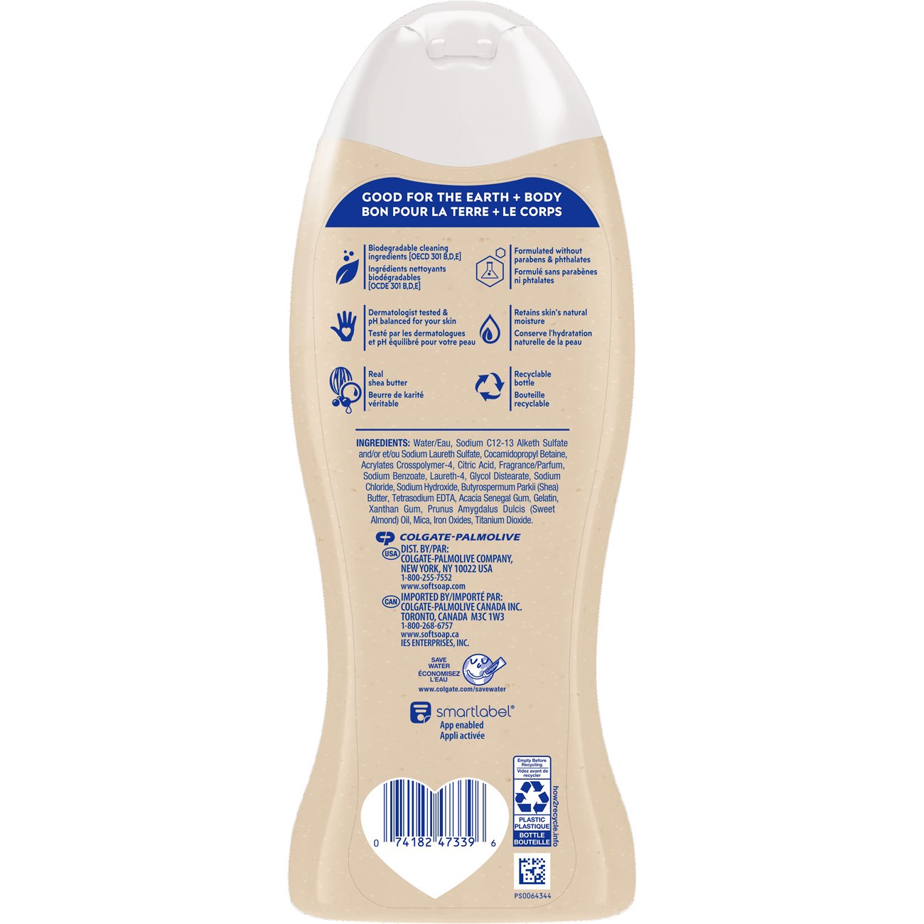 Softsoap Moisturizing Body Wash - Buttery Shea & Almond Oil