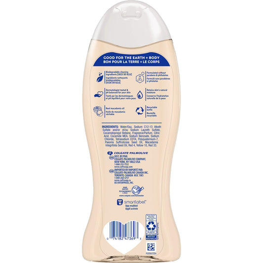 Softsoap Moisturizing Body Wash - Macadamia Oil & Soft Peony