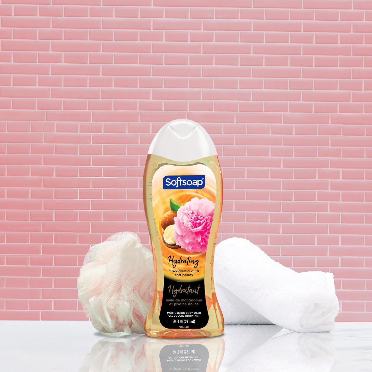 Softsoap Moisturizing Body Wash - Macadamia Oil & Soft Peony
