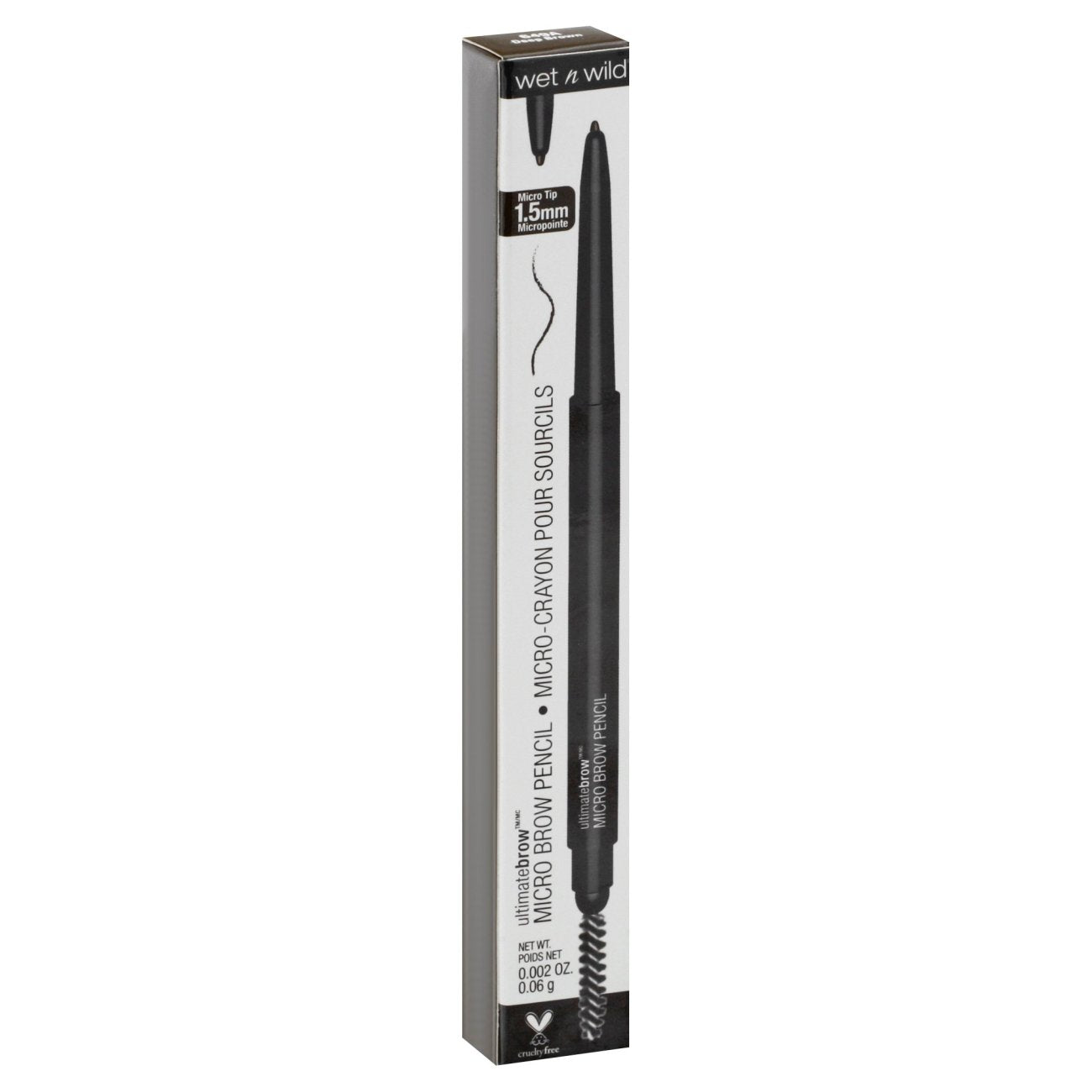 Wet n Wild Ultimate Micro Brow Pencil Deep Brown