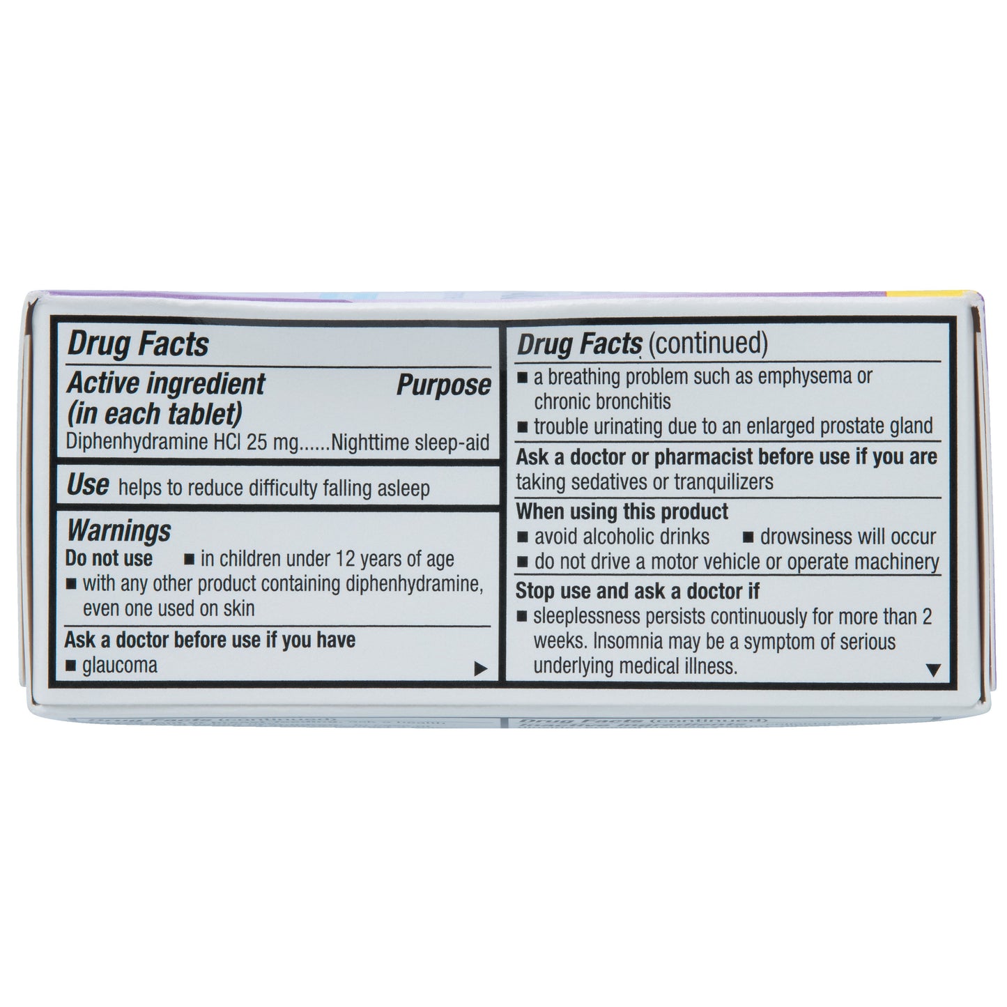H-E-B Nighttime Sleep Aid Tablets