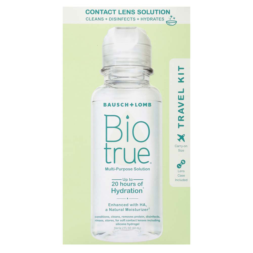 Bausch & Lomb Travel Size Biotrue Multi-Purpose Contact Solution Travel Kit