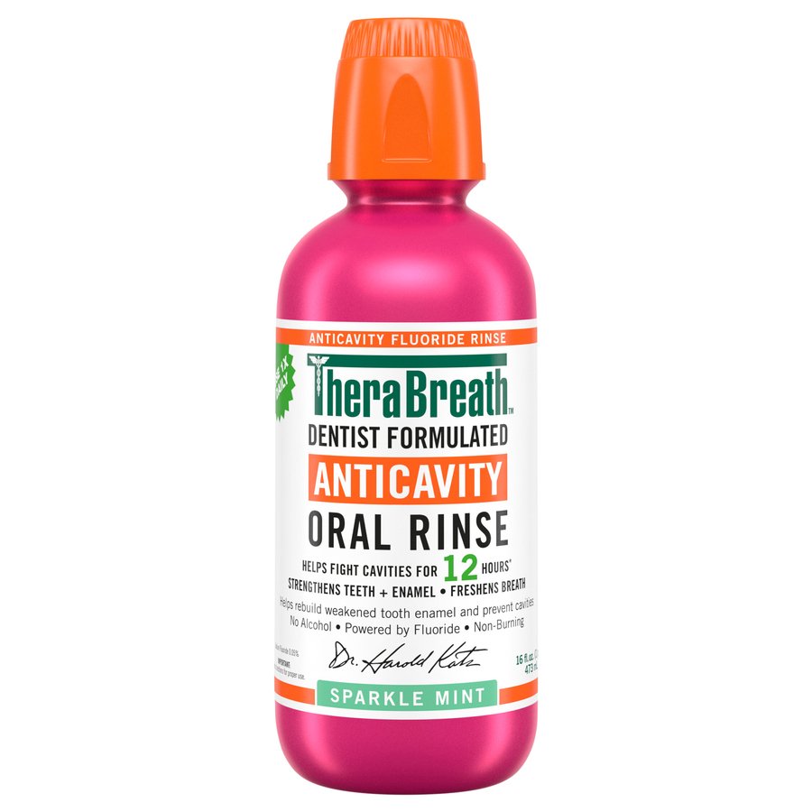 TheraBreath Anticavity Fluoride Mouthwash - Sparkle Mint