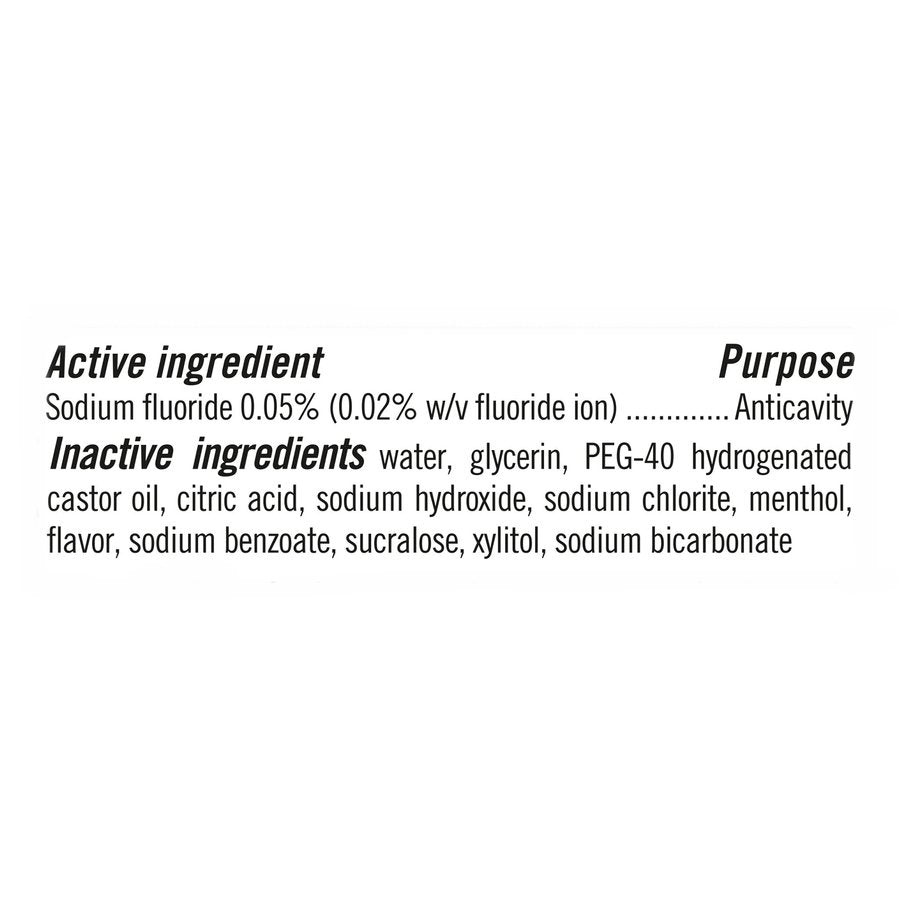 TheraBreath Anticavity Fluoride Mouthwash - Sparkle Mint