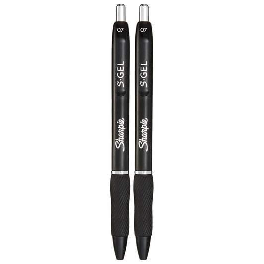 Sharpie S-Gel 0.7mm Retractable Gel Pens - Black Ink