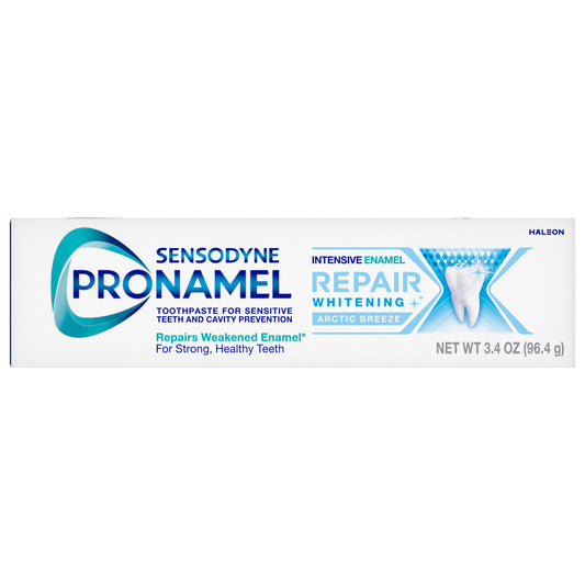 Sensodyne Pronamel Intensive Enamel Repair Toothpaste for Sensitive Teeth and Cavity Protection, Whitening Toothpaste, Arctic Breeze