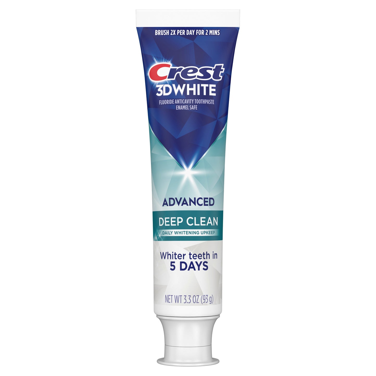 Crest 3DWhite Advanced Deep Clean Teeth Whitening Toothpaste