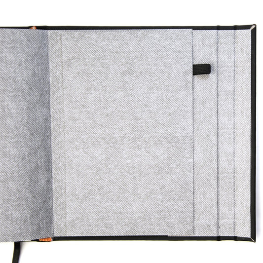 Top Flight Leatherette Journal with Magnetic Flap