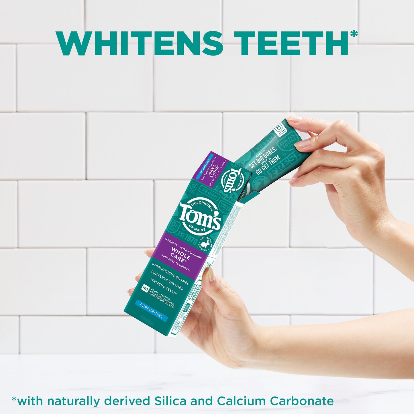 Tom's of Maine Whole Care Anticavity Toothpaste - Peppermint