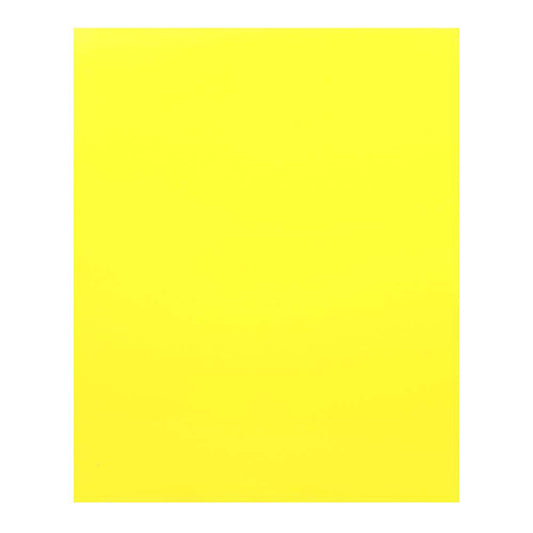 H-E-B Laminated Pocket Folder with Prongs - Yellow